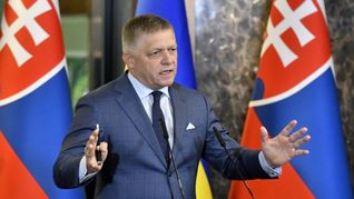 Der slowakische Ministerpräsident Robert Fico (Archivbild)