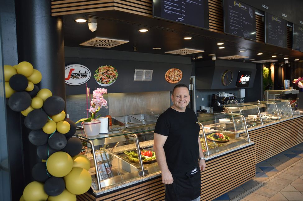 Gastronom Visar Krasniqi freut sich über den guten Auftakt.