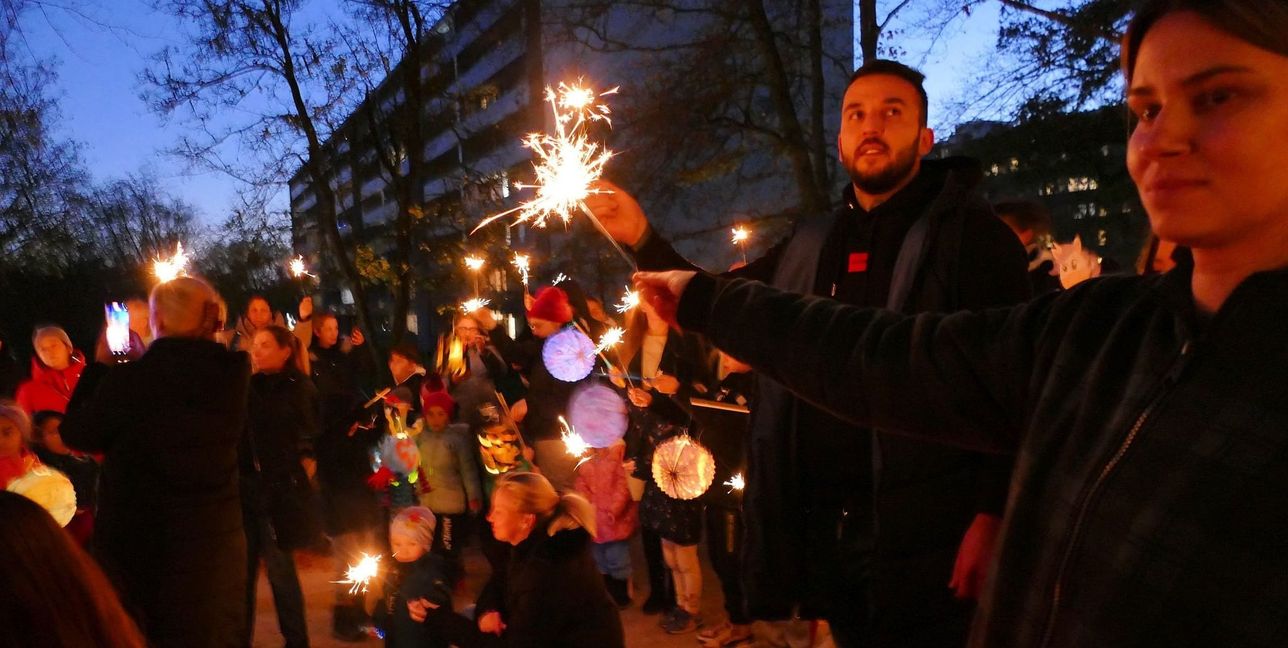 Vor wenigen Tagen im Eichholz, gehen das Laterne-Gehen in den nächsten Tagen im ganzen Kreis Böblingen weiter.