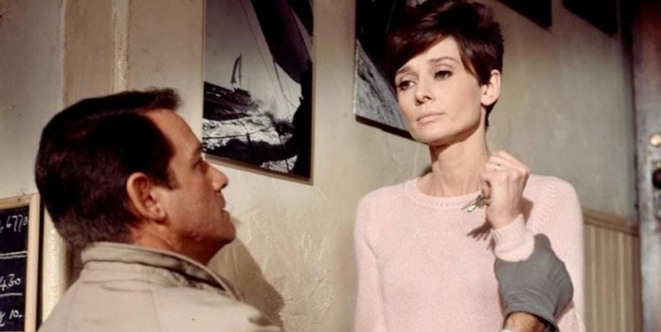 Audrey Hepburn in „Warte, bis es dunkel ist“.