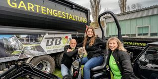 Jennifer Bencivenga (Mitte) mit ihrem Vater Bernhard und ihrer Mutter Hermine.