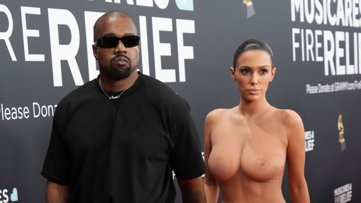 Bianca Censori bei der diesjährigen Grammy-Verleihung.