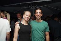 Tolle Stimmung bei der Eröffnungsparty.