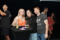 Tolle Stimmung bei der Eröffnungsparty.