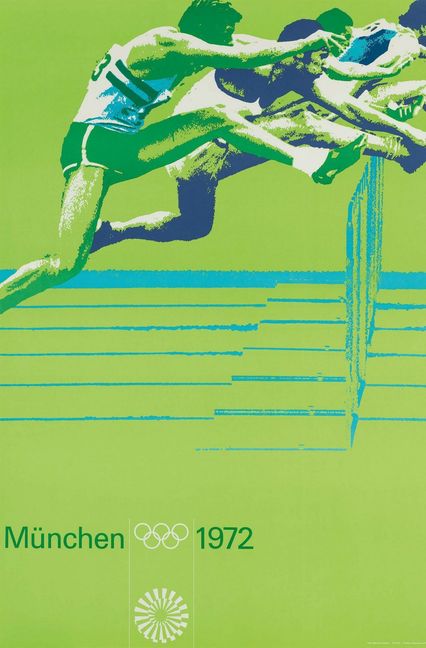 Otl Aicher hat 1972 den XX. Olympischen Spielen ein Gesicht gegeben. Damit sich der Welt vermittelt, dass Deutschland wieder ein friedliches, demokratisches Land ist, verzichtete er auf Pathos und Gigantismus, um sich von den Spielen 1936 in Nazi-Deutshland zu distanzieren.