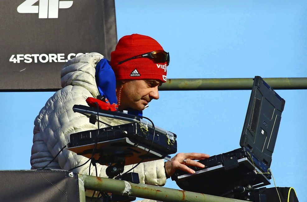 Stefan Horngacher lässt seinen Laptop lieber in Deutschland.