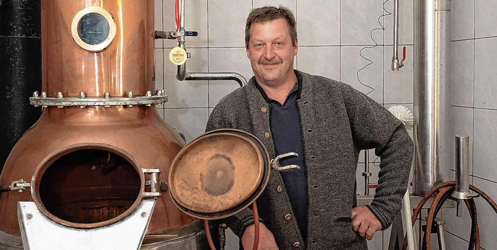 André Beyerle setzt auf Qualität beim Brennen.