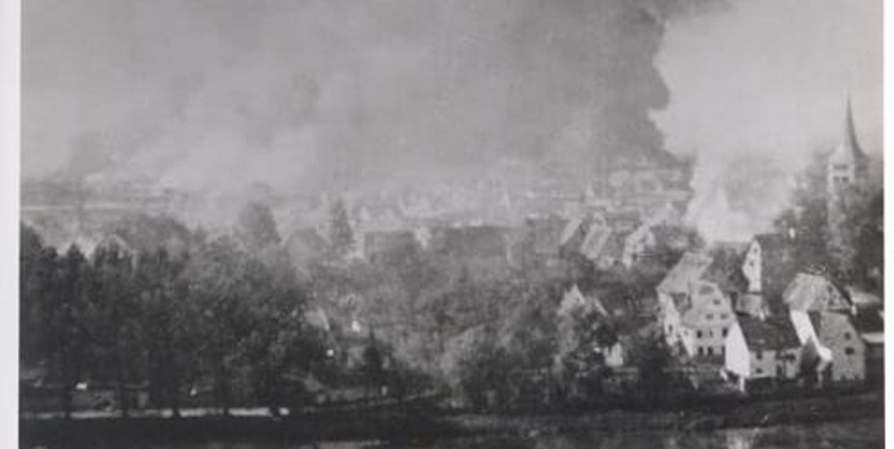 Angriff auf Sindelfingen am 10. September 1944, Sonntagvormittag, 11 Uhr.
