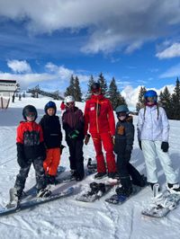 Jede Menge Spaß im Schnee hatten die 180 Teilnehmer beim 23. Sindelfinger Schulskitag.