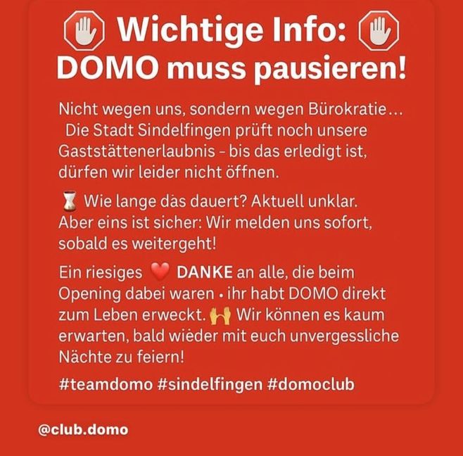 Ein Luftbild zeigt das Domo in Sindelfingen.Bild: Stampe/A