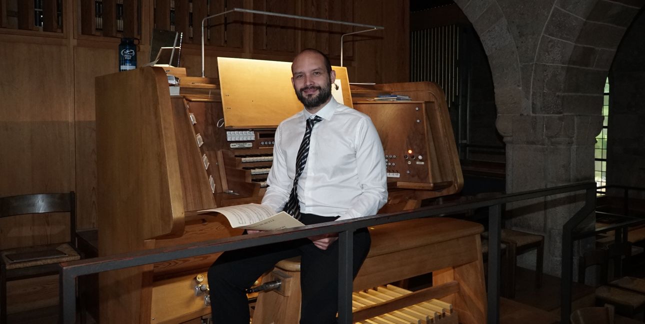 Stargast der diesjährigen Orgelreihe an der Weigle-Orgel: Organist Quentin Guérillot.