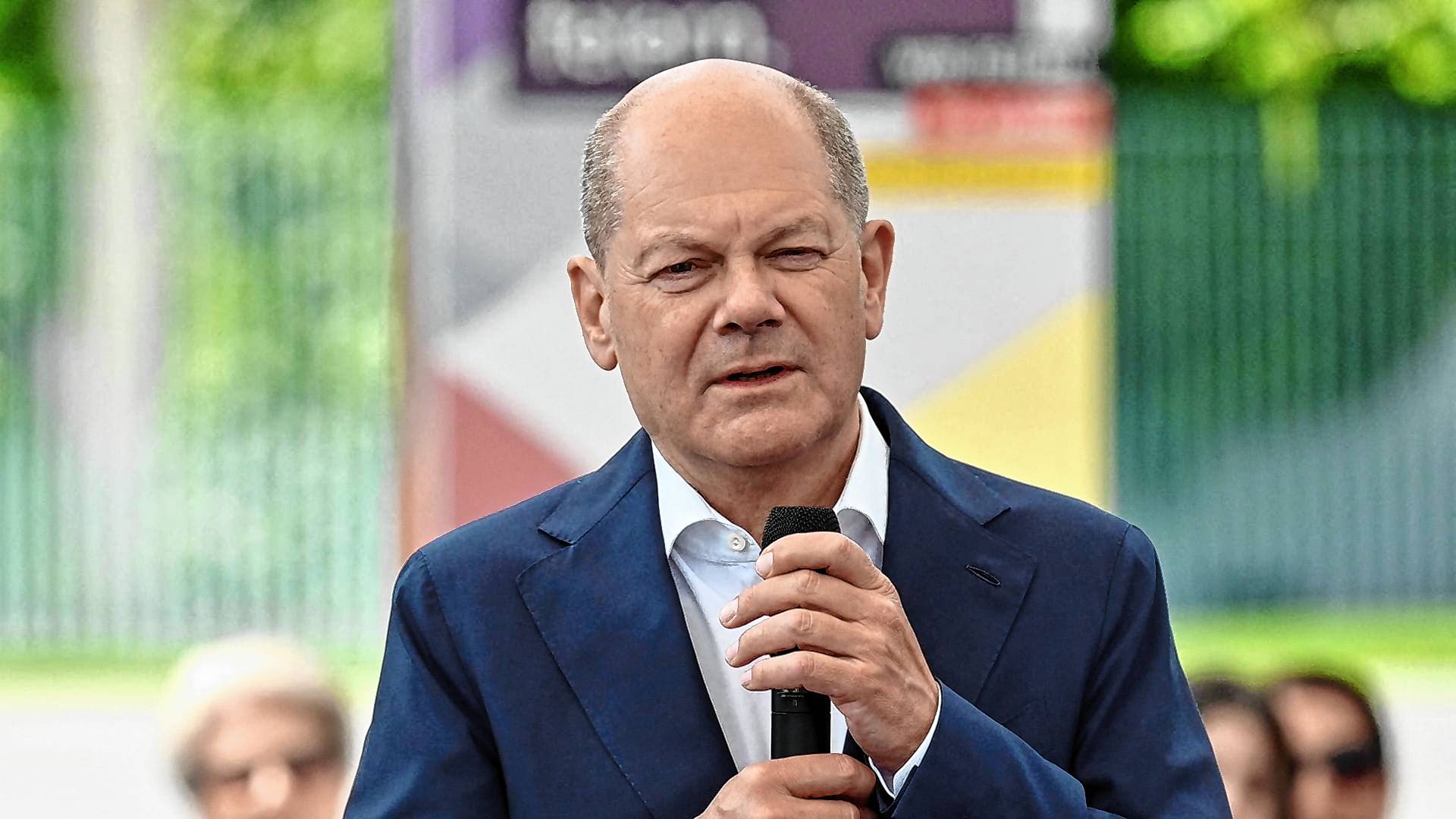 Bundeskanzler Olaf Scholz steht nach dem schwachen Abschneiden seiner SPD bei der Europawahl in der Kritik