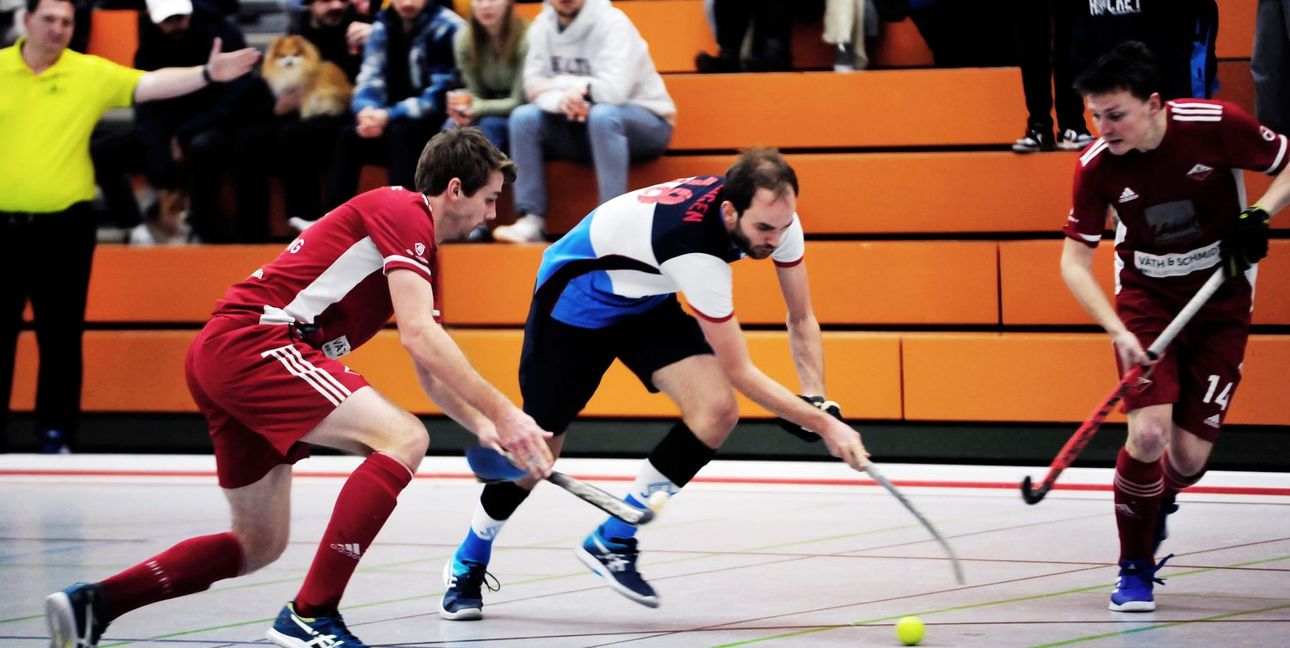 David Scheufele (Mitte) und die SV Böblingen  sind an diesem  Wochenende Gastgeber des traditionellen Neujahrsturnier in der Hermann-Raser-Halle.