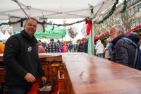 Erbseneintopf bei der SZ/BZ: Das gehört einfach zum Sindelfinger Weihachtsmarkt.