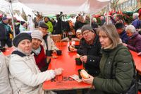 Erbseneintopf bei der SZ/BZ: Das gehört einfach zum Sindelfinger Weihachtsmarkt.