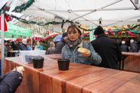 Erbseneintopf bei der SZ/BZ: Das gehört einfach zum Sindelfinger Weihachtsmarkt.
