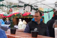 Erbseneintopf bei der SZ/BZ: Das gehört einfach zum Sindelfinger Weihachtsmarkt.