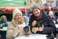 Erbseneintopf bei der SZ/BZ: Das gehört einfach zum Sindelfinger Weihachtsmarkt.