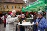 Erbseneintopf bei der SZ/BZ: Das gehört einfach zum Sindelfinger Weihachtsmarkt.