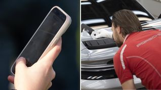 Bald untersagt: Porsche-Mitarbeiter in Zuffenhausen dürfen ihr Privathandy während der Arbeitstätigkeit nicht mehr nutzen.