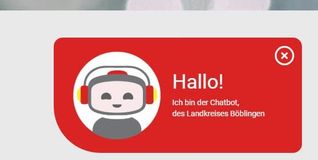 Das freundliche Gesicht bietet seine Hilfe an.