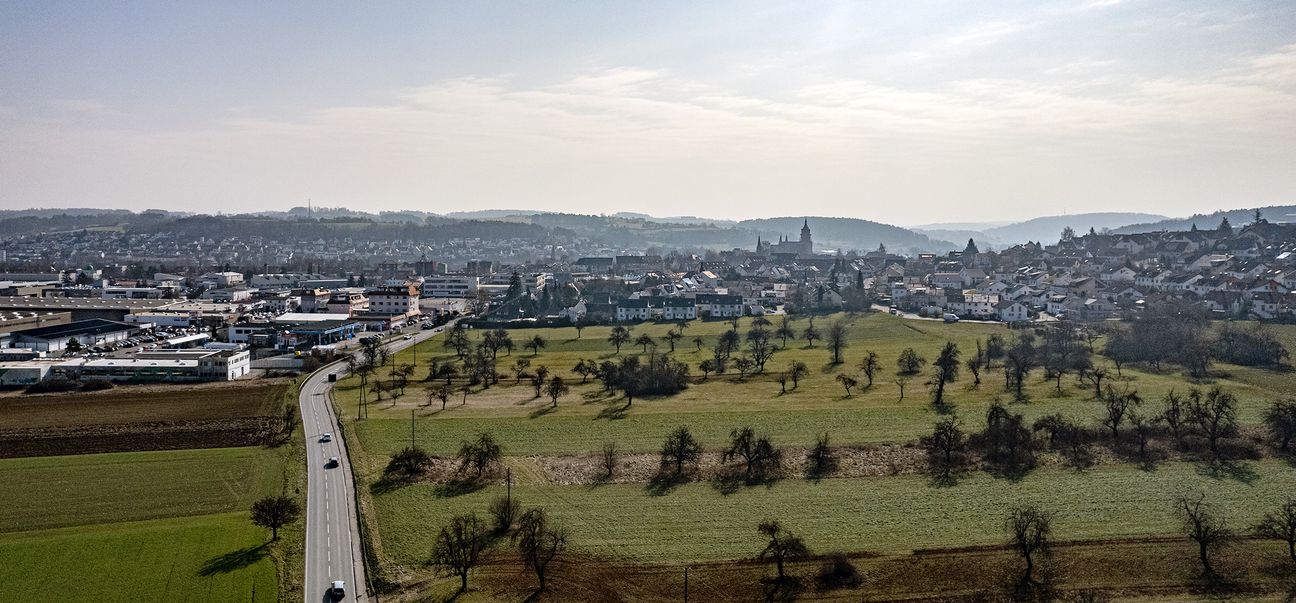 Hier sollen nach Plänen der Stadtverwaltung Weil der Stadt 370 Wohneinheiten entstehen. Bild: Richter