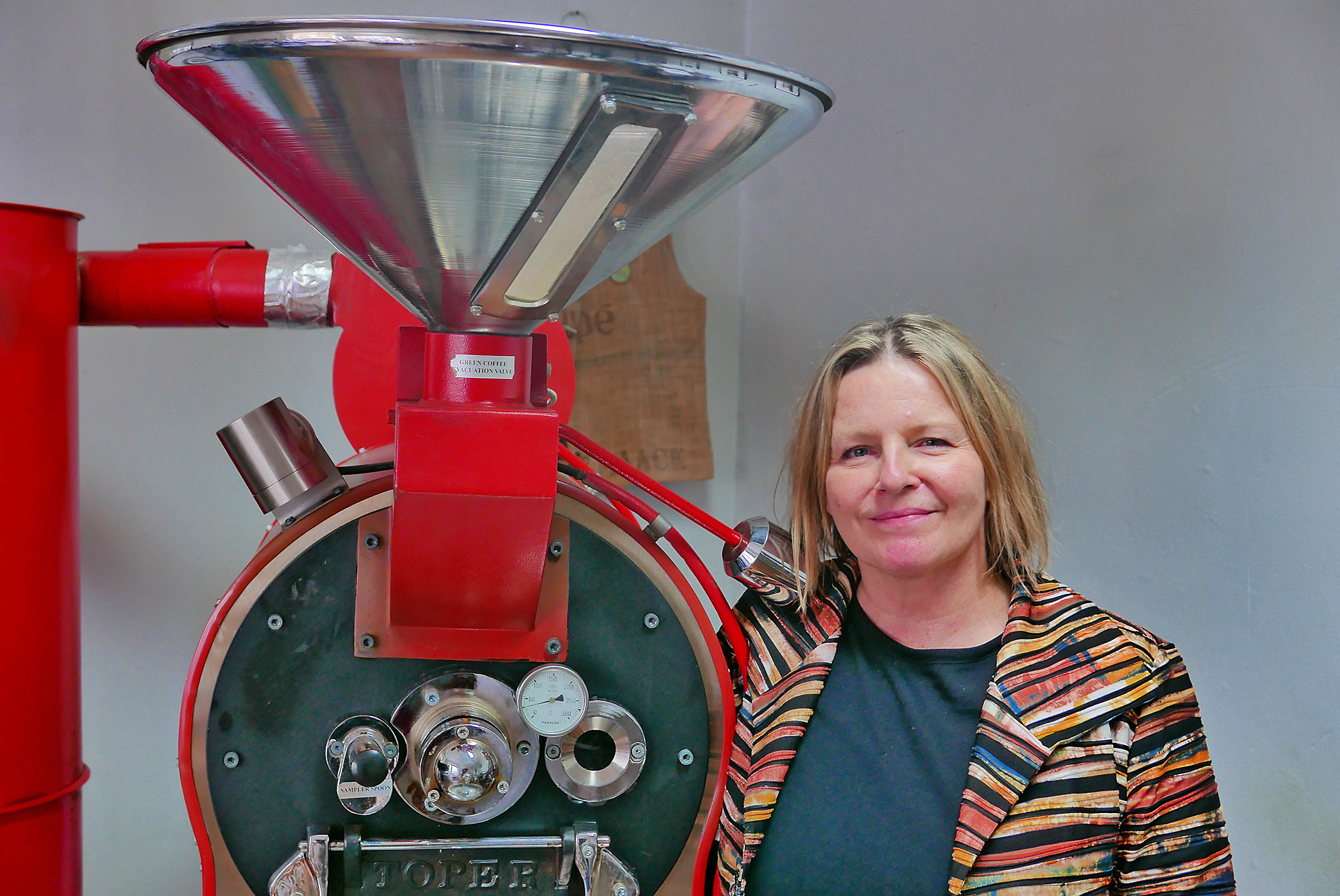 Kaffee-Spezialitäten sind Beruf und Berufung von Meike Fröhlich. Bild: Jung