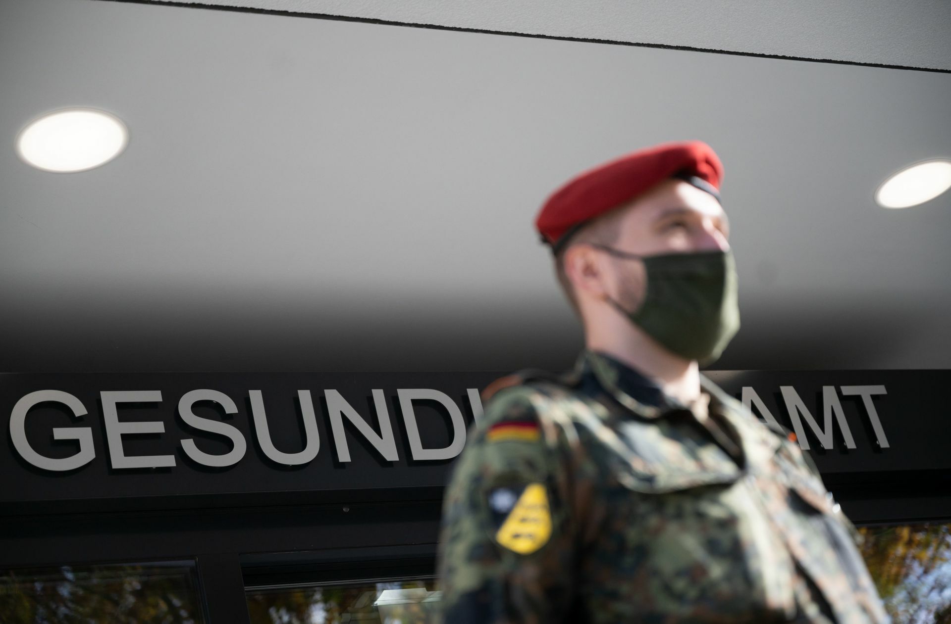 Soldaten unterstützen vielerorts Gesundheitsämter. Im Ostalbkreis ist