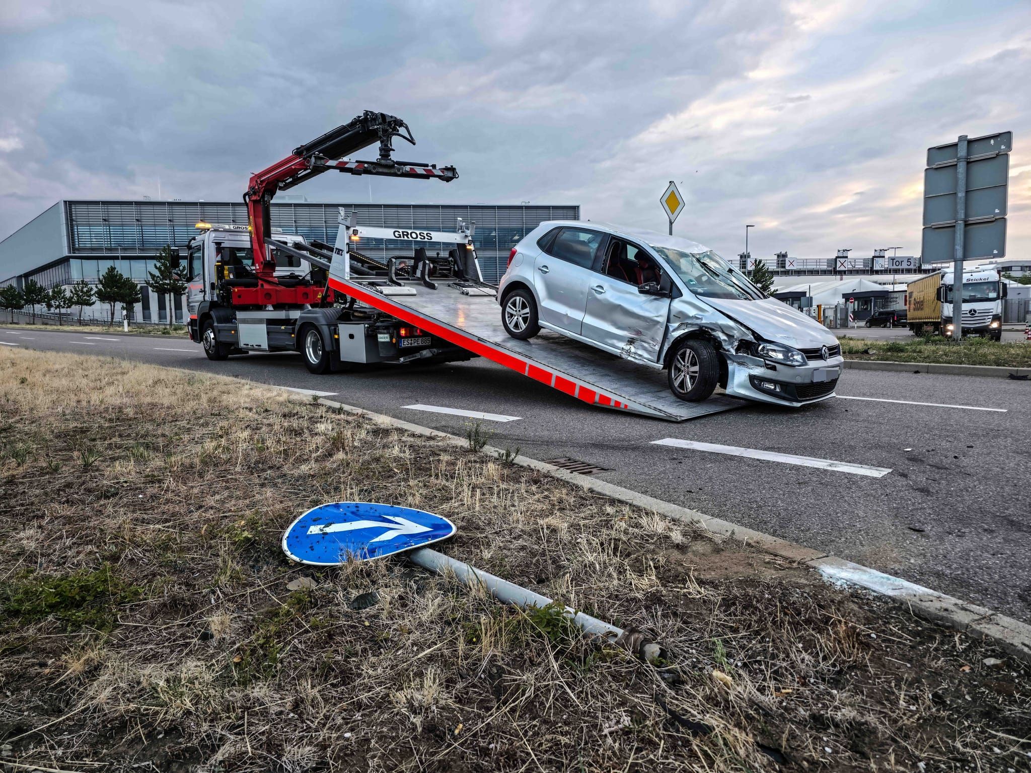 Unfall am Dienstagmorgen im Berufsverkehr.