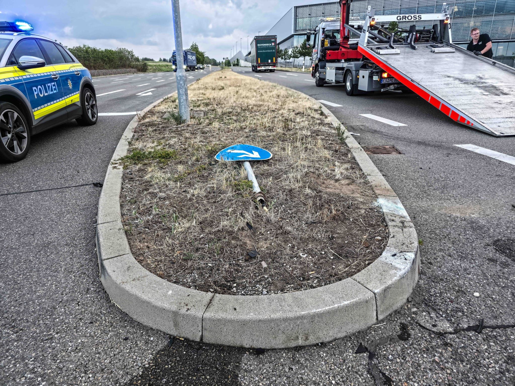 Unfall am Dienstagmorgen im Berufsverkehr.