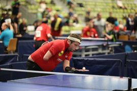 Klaus Mewes von Borussia Düsseldorf kommt im Mai nachsten jahres wieder in den Sindelfinger Glaspalast. Bilder: Holzapfel
