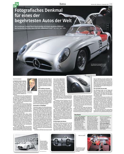 Für diese SZ/BZ-Seite vom 4. Dezember 2024 gibt es einen Award of Excellence.