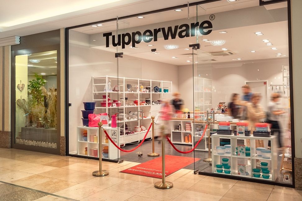 Im Sindelfinger Breuningerland gibt es jetzt auch Tupperware. Bild: Breuningerland Sindelfingen