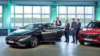 Bundeskanzler Olaf Scholz besucht das Mercedes-Werk Sindelfingen.
