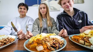 Beliebt auch bei Schülern und Studenten: Der "Taxi-Teller" ist im Trend.