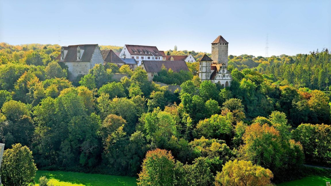 Die gut erhaltene Anlage von Schloss Liebenstein kann besichtigt werden. Foto.