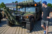250 Jahre USA: Trotz brütender Hitze wurde in der Böblinger Panzerkaserne gefeiert.