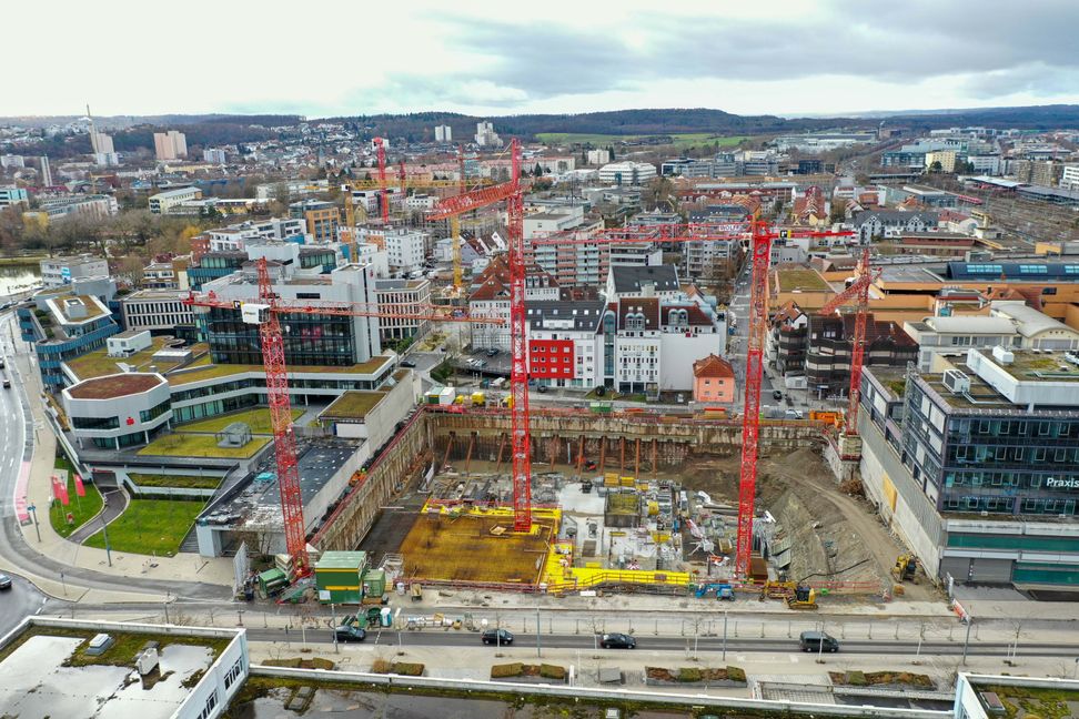 Nicht nur für das "Pulse"-Projekt wird in Böblingen derzeit gebaut. Bild: Dettenmeyer