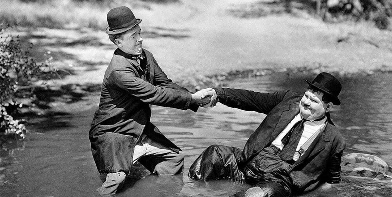 Aller Anfang ist mühsam: „Laurel und Hardy - Im Wilden Westen“.