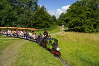 Der Dixieland-Express hat bei den Sindelfinger Dampfbahnfreunden erstmals seine Runden gedreht.