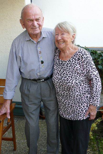 Günter und Bärbl Anhalt sind am Mittwoch 60 Jahre verheiratet. Bild: Lück