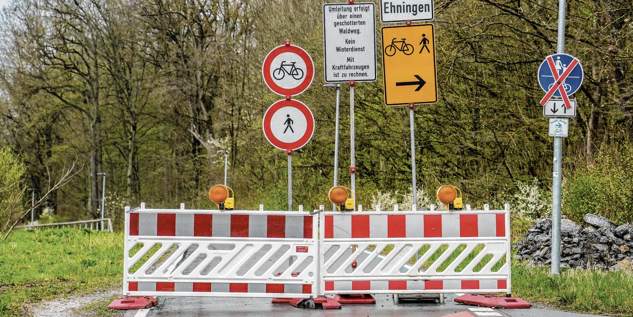 Die Sperrung beginnt am Freitag um 15 Uhr und endet am Montag um 5 Uhr.