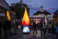 Stimmungsvoller Feuerabend.
