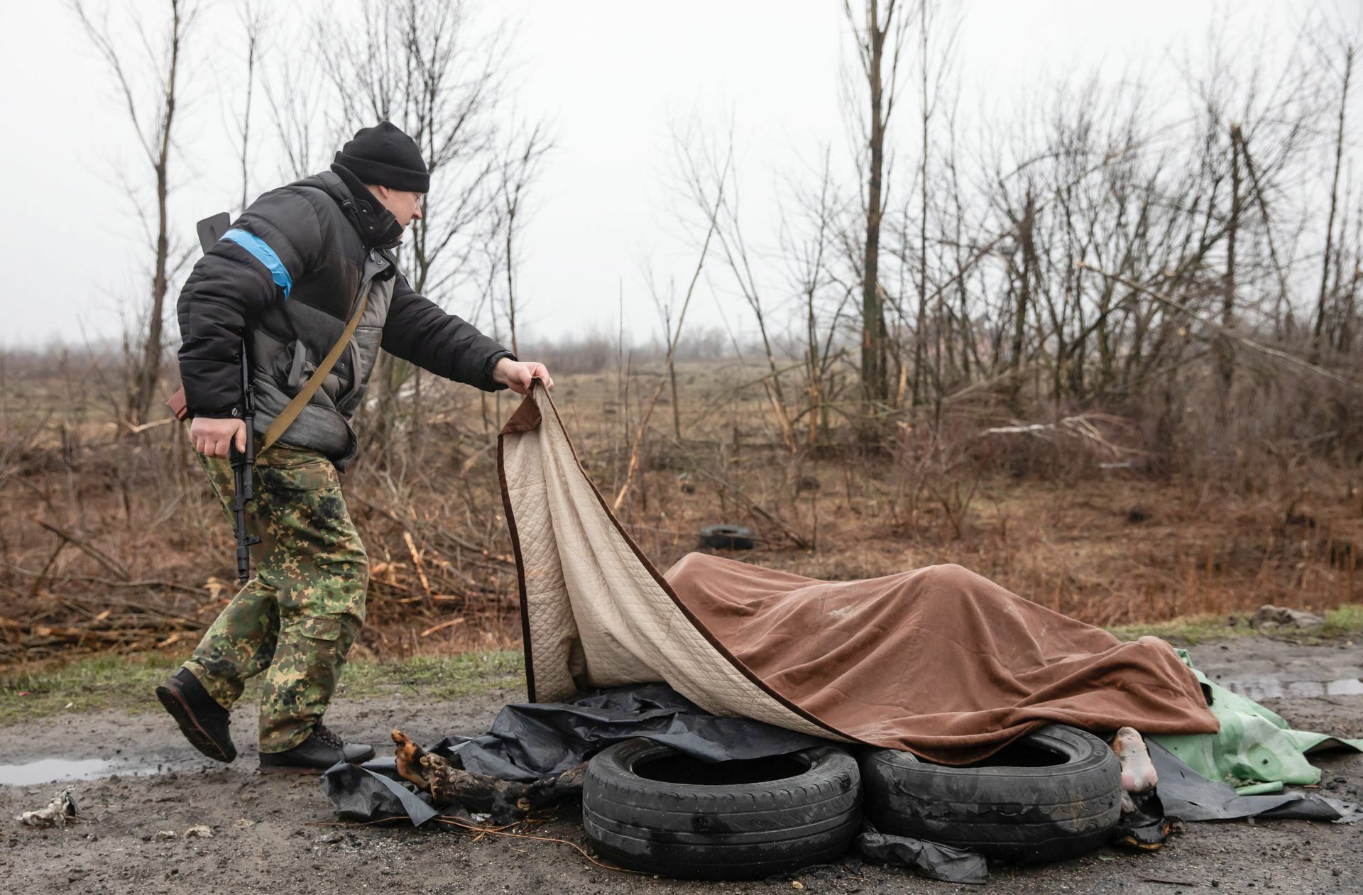 Wie viele Menschen in der Ukraine ihr Leben verloren haben, ist nicht bekannt.
