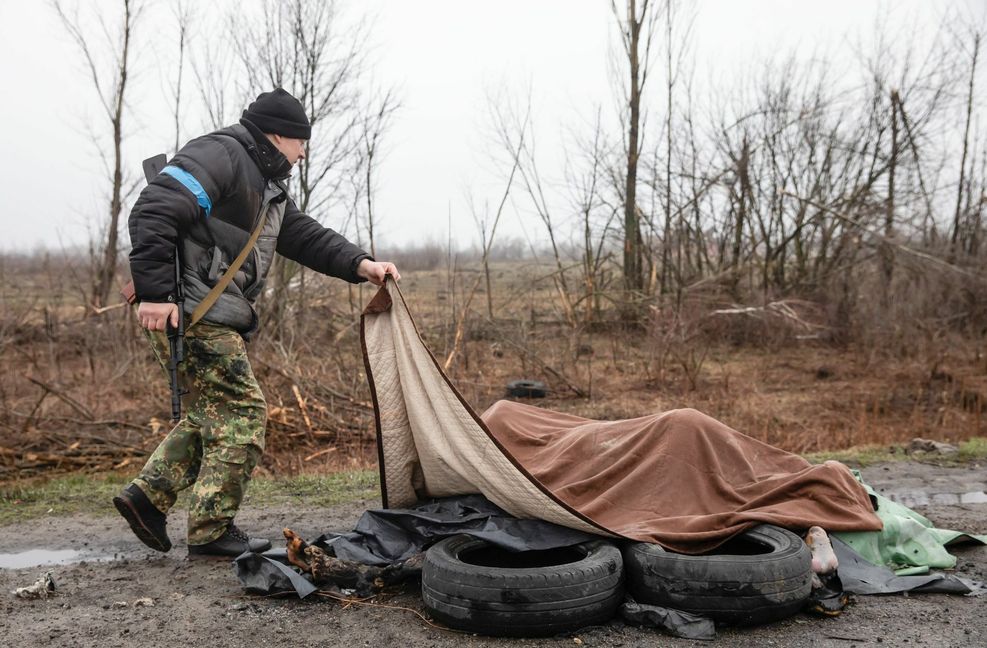 Wie viele Menschen in der Ukraine ihr Leben verloren haben, ist nicht bekannt.
