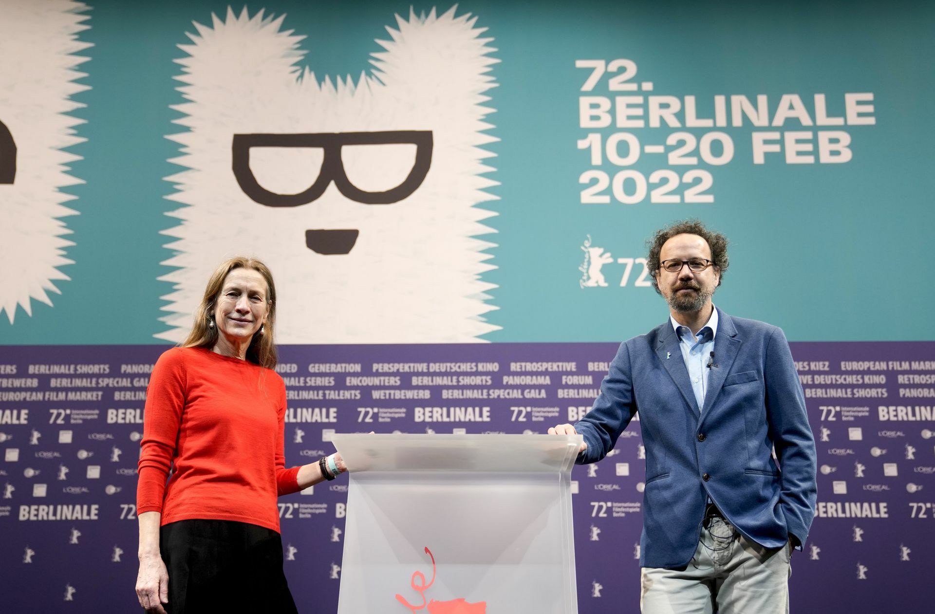 Carlo Chatrian und Mariette Rissenbeek