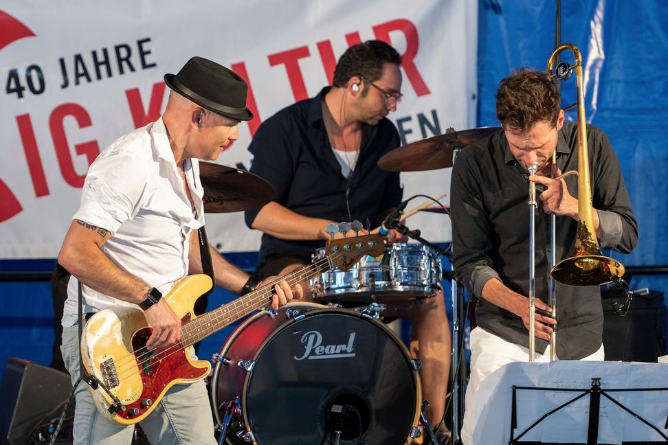 Bodenseh’s Metronome Art - Sindelfinger Jazztage 2021. Bild: Rainer Ortag