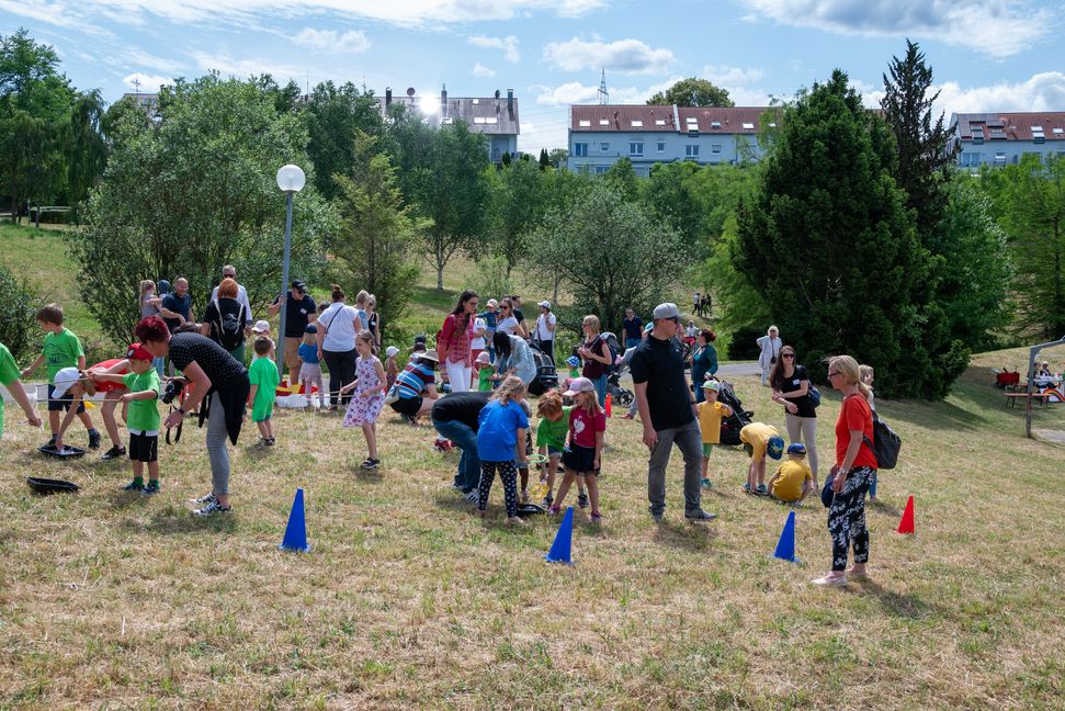 Spiel und Spaß beim Sommerfest. Bild: Nüßle