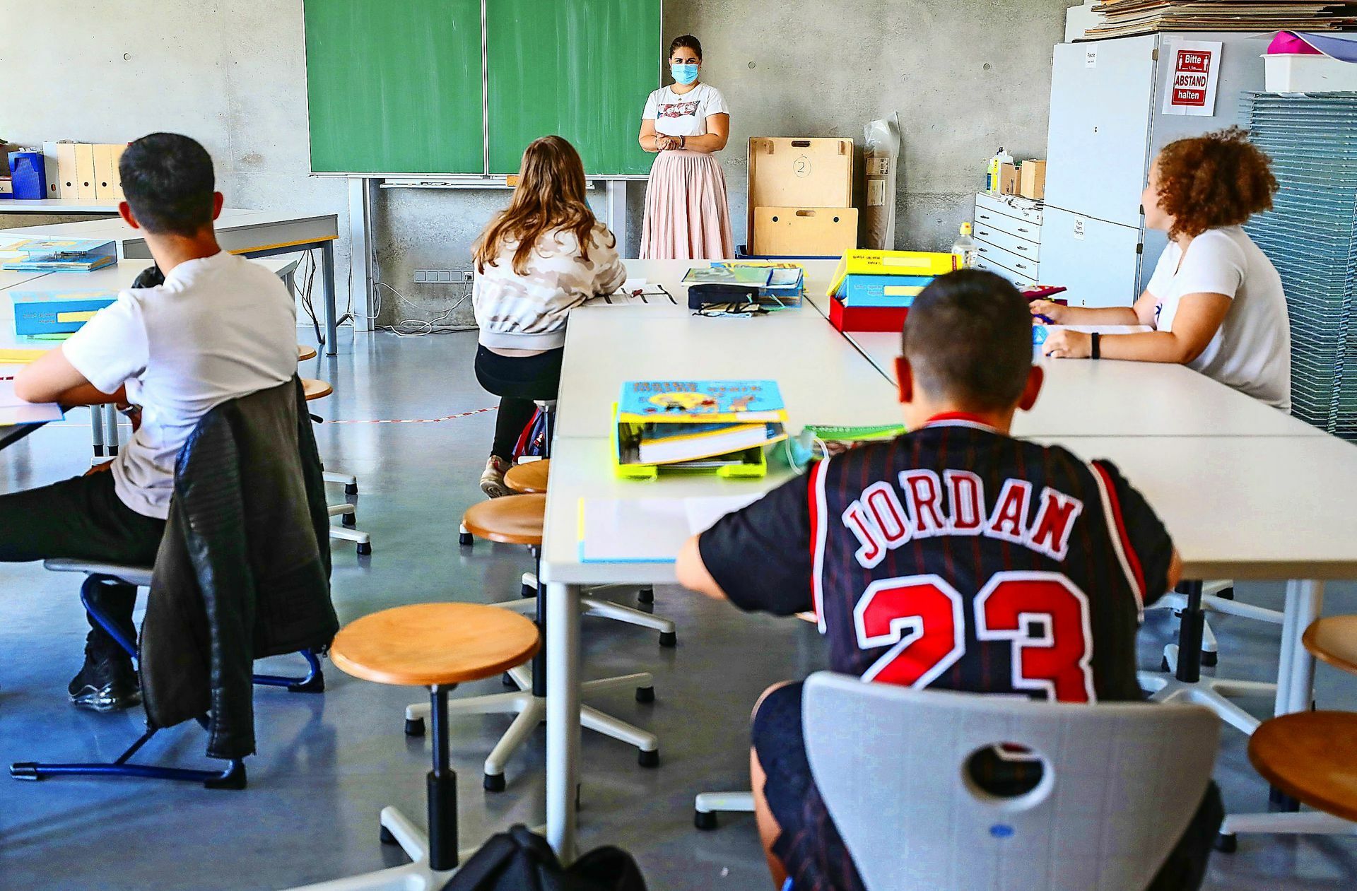 Schüler büffeln in den Ferien