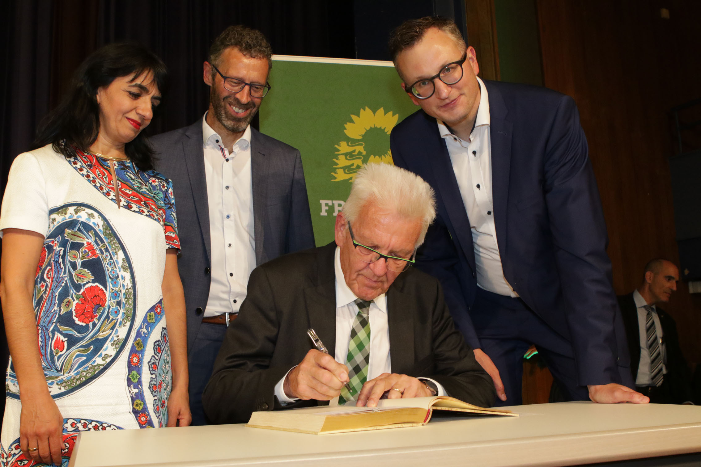 Herrenberg Stadthalle Bürger Dialog Grüne Landtagsfraktion 17.9.2019 Bäuerle